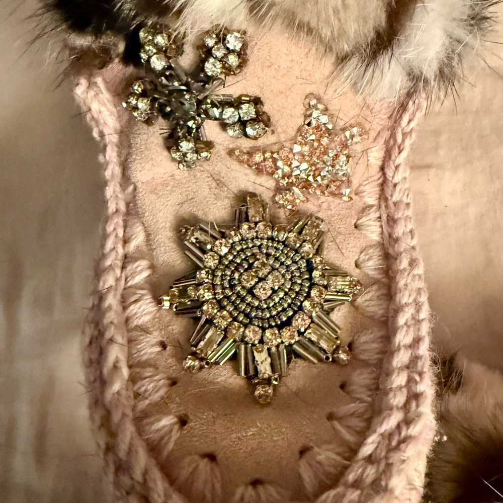 Eskimo Sneaker Kid Star Patches and Mink - Picture 3 of 7